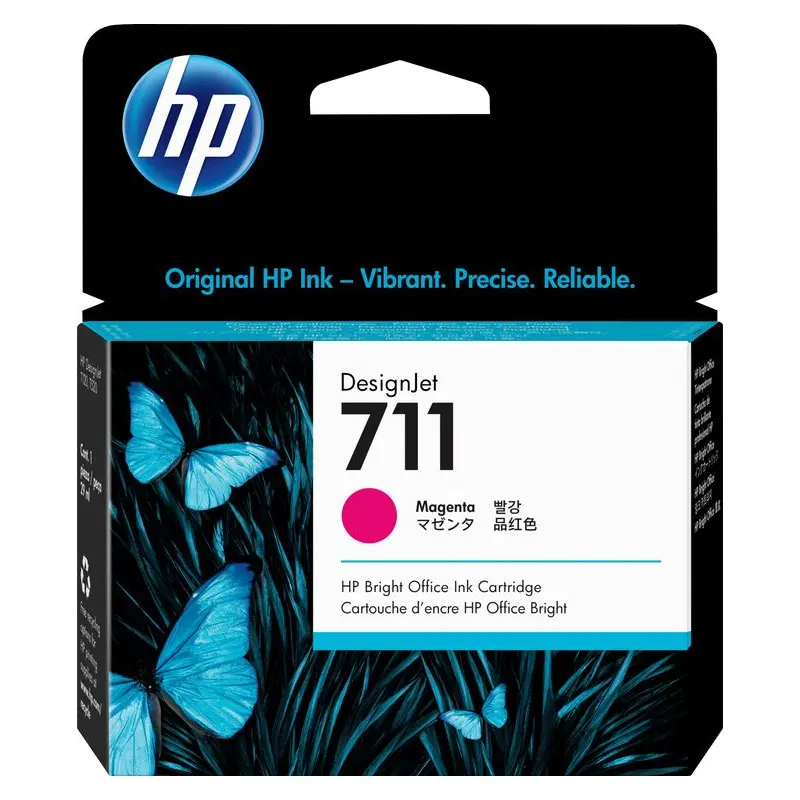 ตลับหมึกอิงค์เจ็ท HP CZ131A สีชมพู