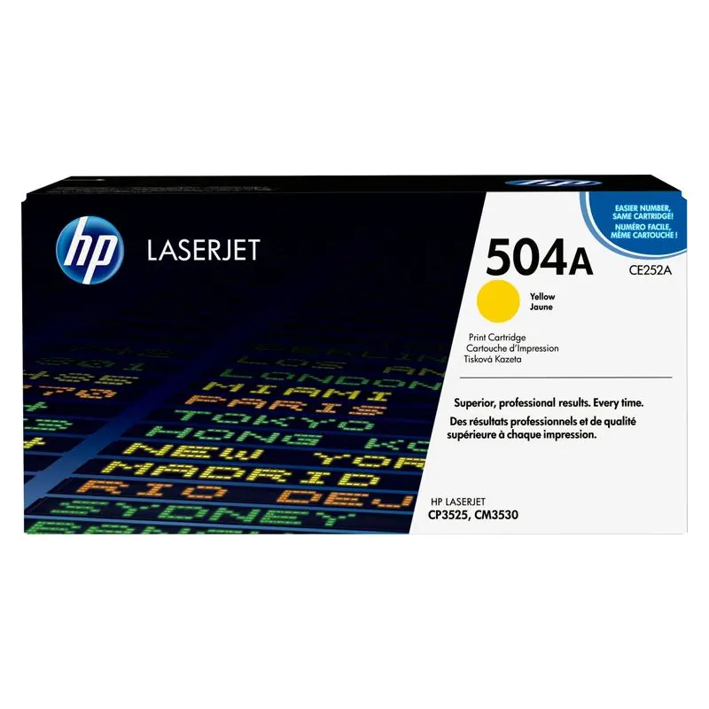 ตลับหมึกโทนเนอร์ HP CE252A สีเหลือง