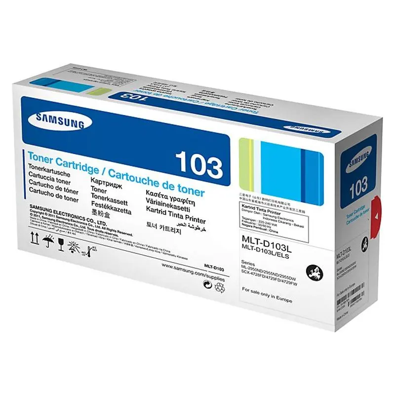 ตลับหมึกโทนเนอร์ Samsung MLT-D103L สีดำ รูปที่ 3