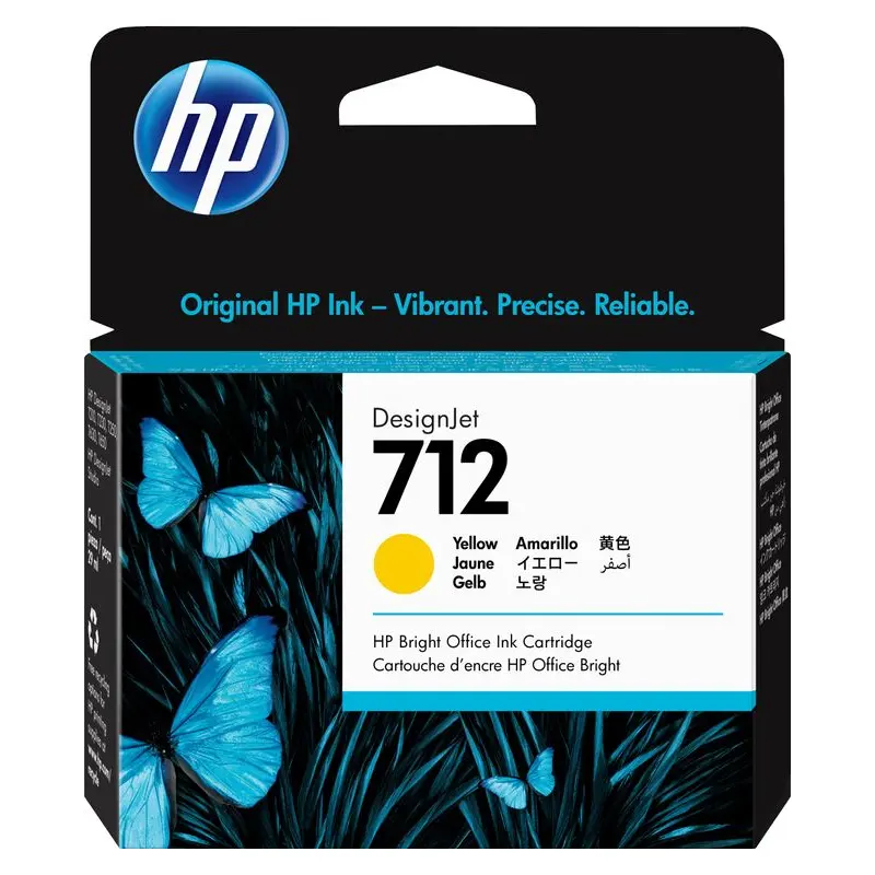 ตลับหมึกอิงค์เจ็ท HP 3ED69A สีเหลือง
