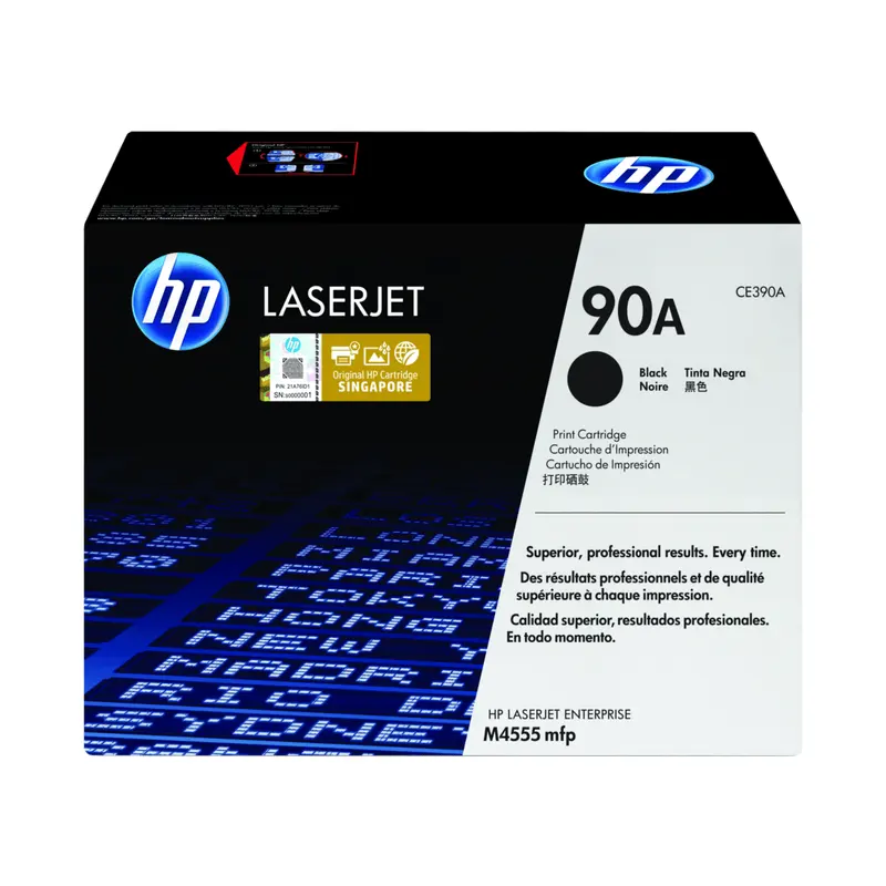 ตลับหมึกโทนเนอร์ HP CE390A สีดำ