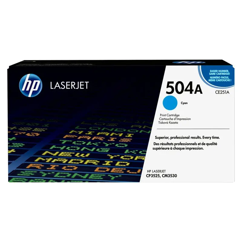 ตลับหมึกโทนเนอร์ HP CE251A สีฟ้า