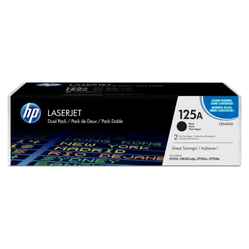 ตลับหมึกโทนเนอร์ HP CB540AD สีดำ