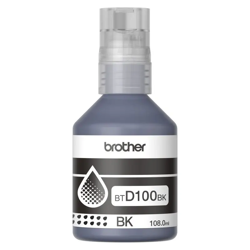หมึกเติมแบบขวด Brother BT-D100BK สีดำ