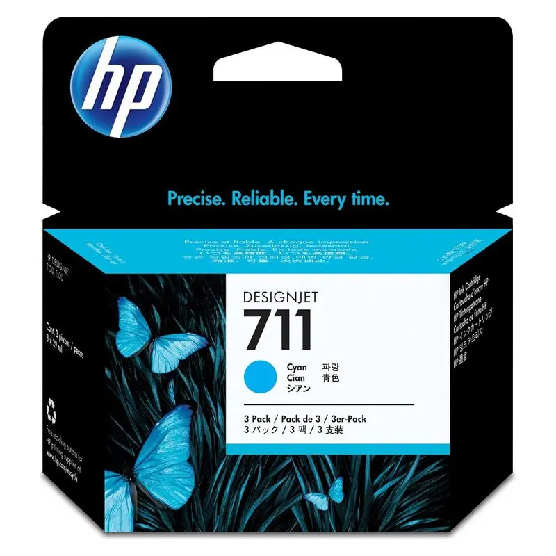 ตลับหมึกอิงค์เจ็ท HP CZ134A สีฟ้า รูปที่ 2