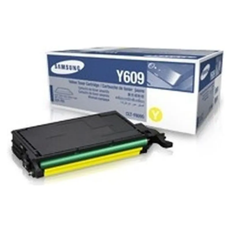 ตลับหมึกโทนเนอร์ HP CLT-Y609S สีเหลือง