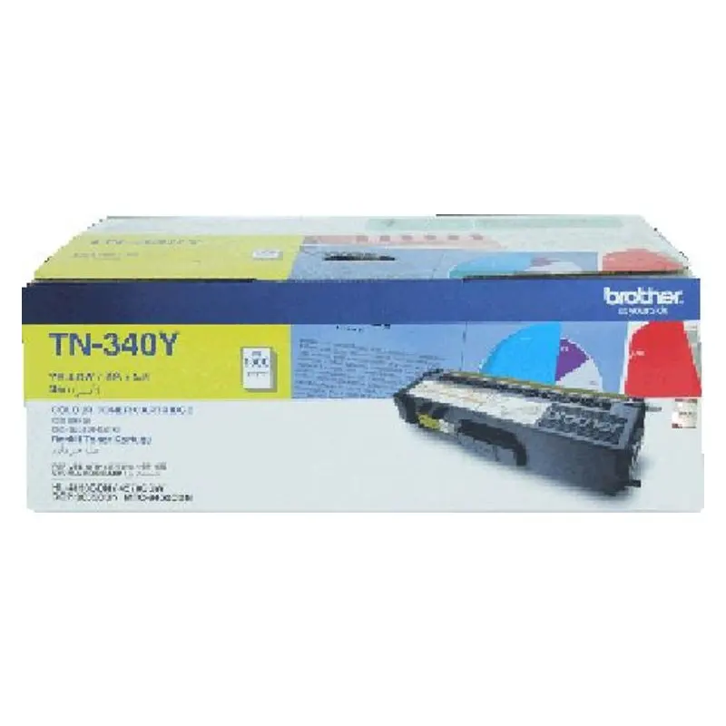 ตลับหมึกโทนเนอร์ Brother TN-340Y สีเหลือง