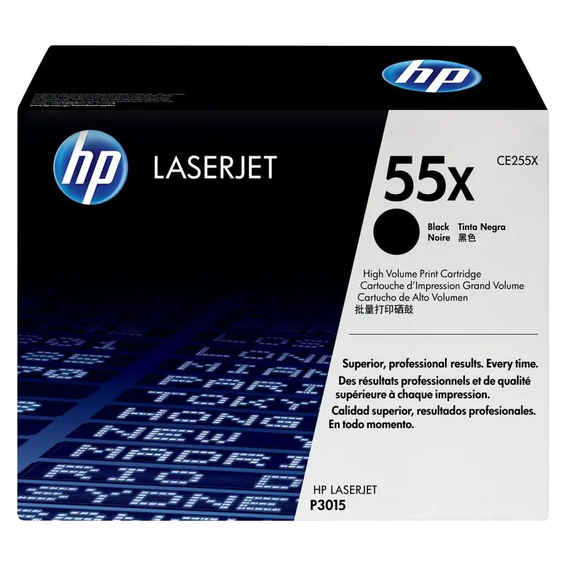 ตลับหมึกโทนเนอร์ HP CE255X สีดำ