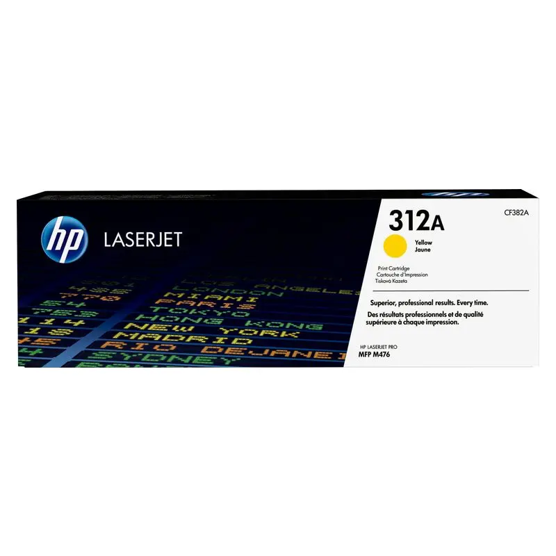 ตลับหมึกโทนเนอร์ HP CF382A สีเหลือง