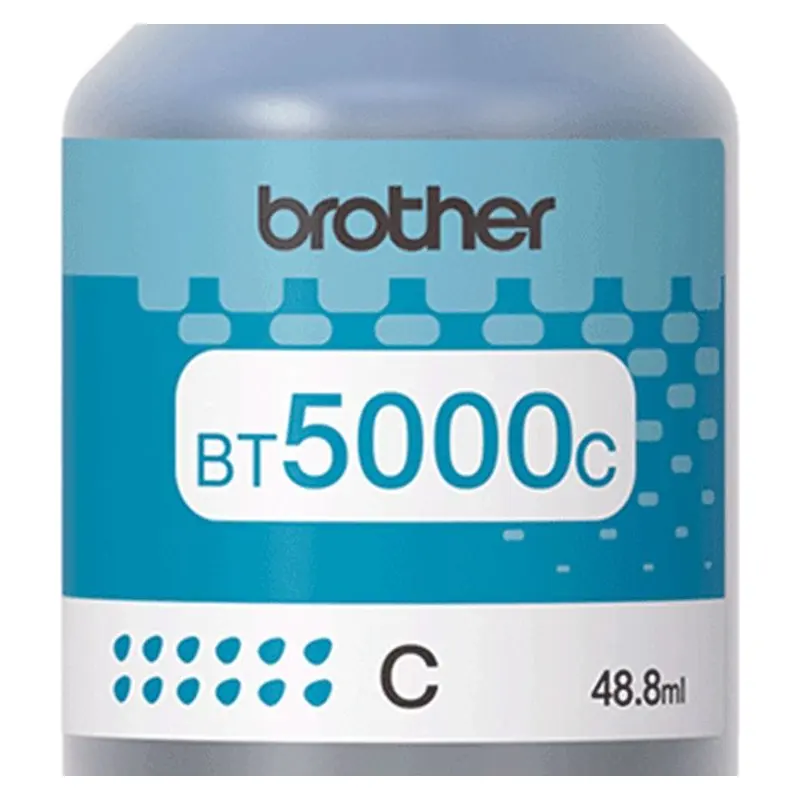 หมึกเติมแบบขวด Brother BT-5000C สีฟ้า รูปที่ 2